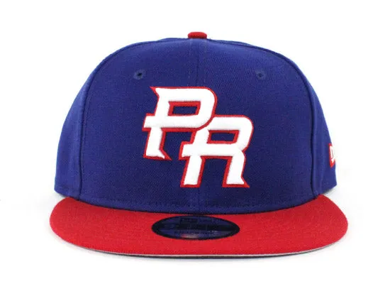 2017 World Baseball Classic Puerto Rico New Era 9Fifty Snapback Hat (TEAM COLORS)