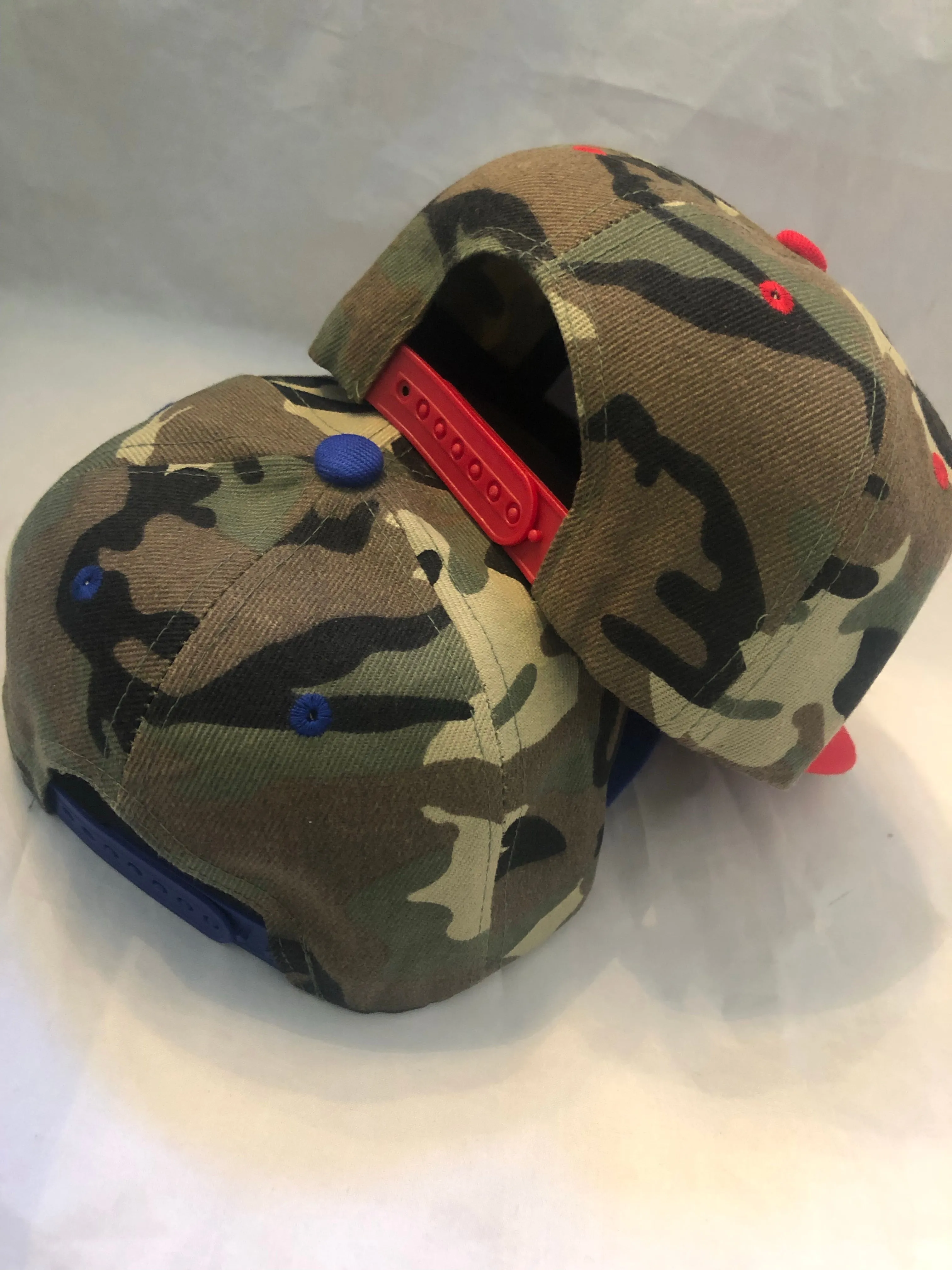 3 Stars and Sun Camo Hats