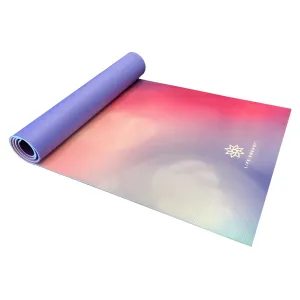 6mm thick Reversible Non-Slip Yoga Mat w/ Carry Strap