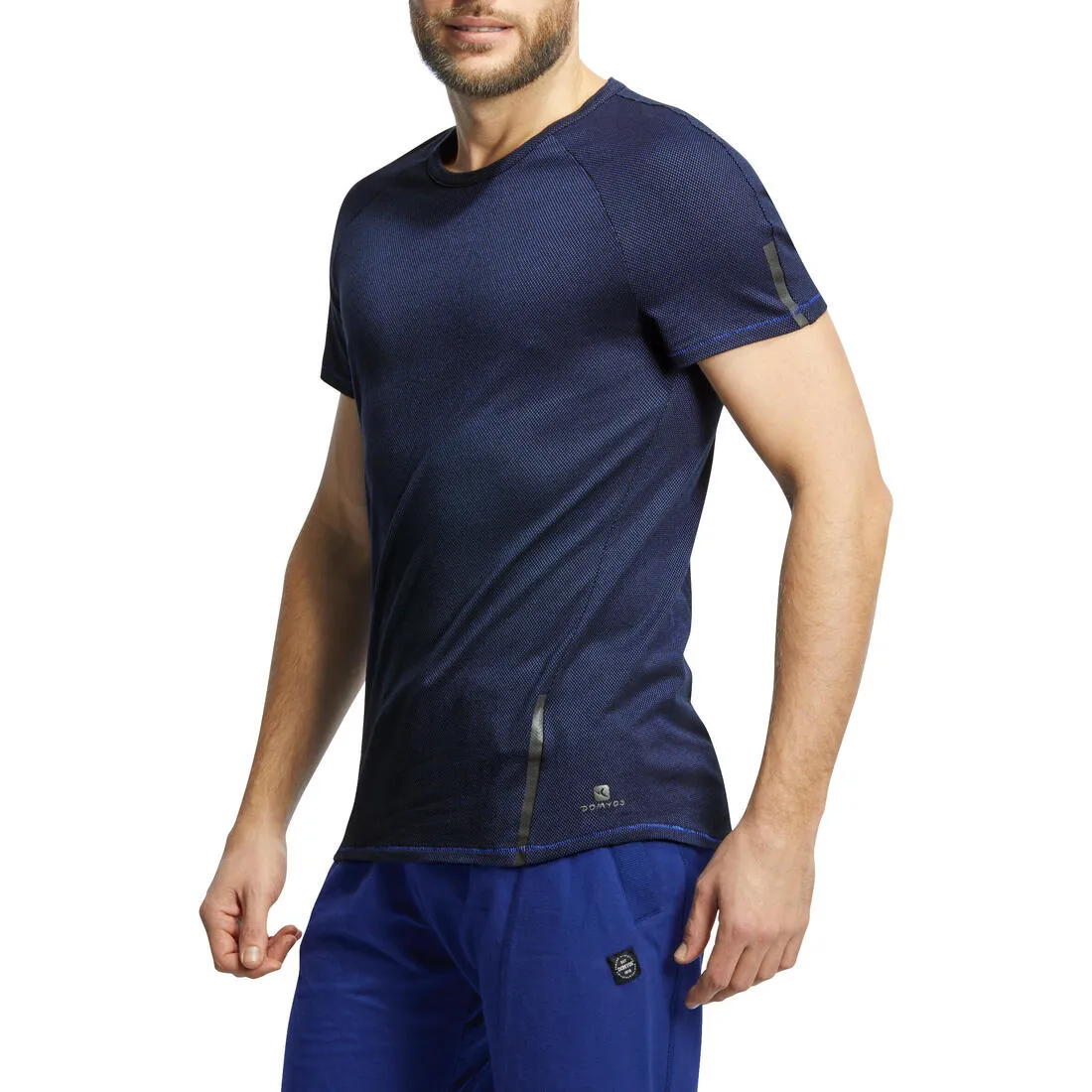 900 Microperforated Slim-Fit Gym & Pilates Tank Top - Black