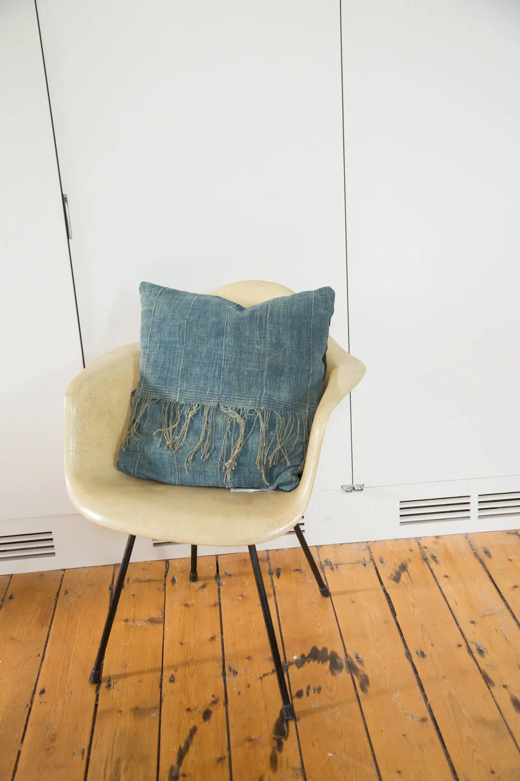 African Indigo Handmade Pillow