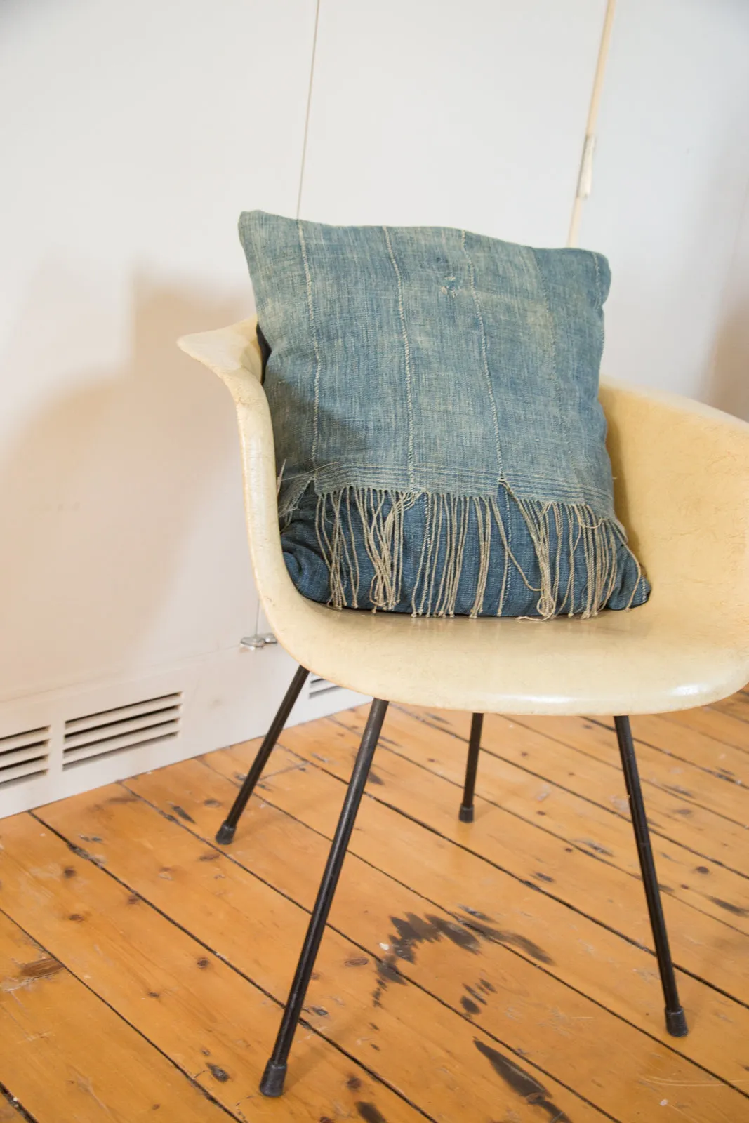 African Indigo Handmade Pillow