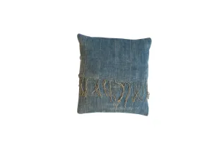 African Indigo Handmade Pillow