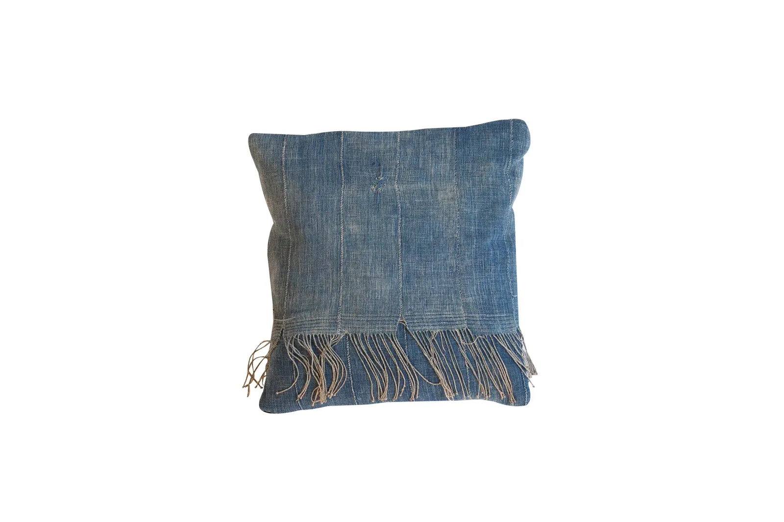 African Indigo Handmade Pillow