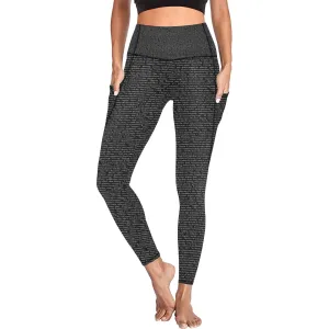 All Over Print Leggings with Pockets (L56)