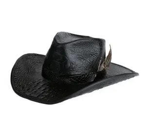 Alligator Leather Hat
