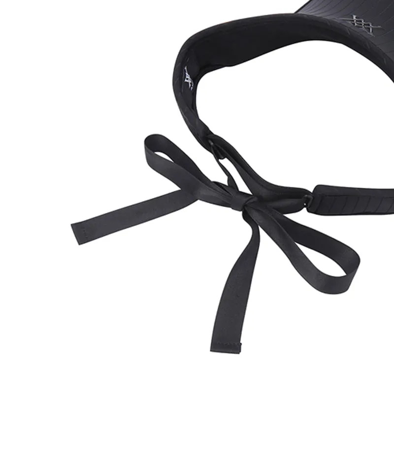 Anew Women's Stripe Visor - Black