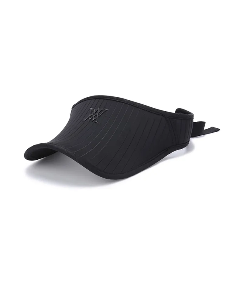 Anew Women's Stripe Visor - Black