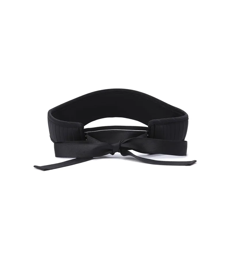 Anew Women's Stripe Visor - Black