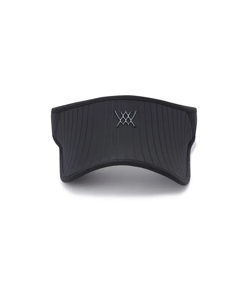 Anew Women's Stripe Visor - Black