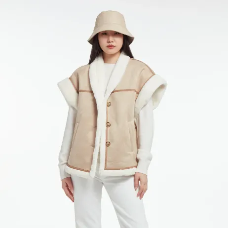Apparis Amara Vegan Leather Bucket Hat Peyote