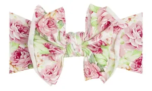 Baby Bling Bed of Roses Printed FAB Headband