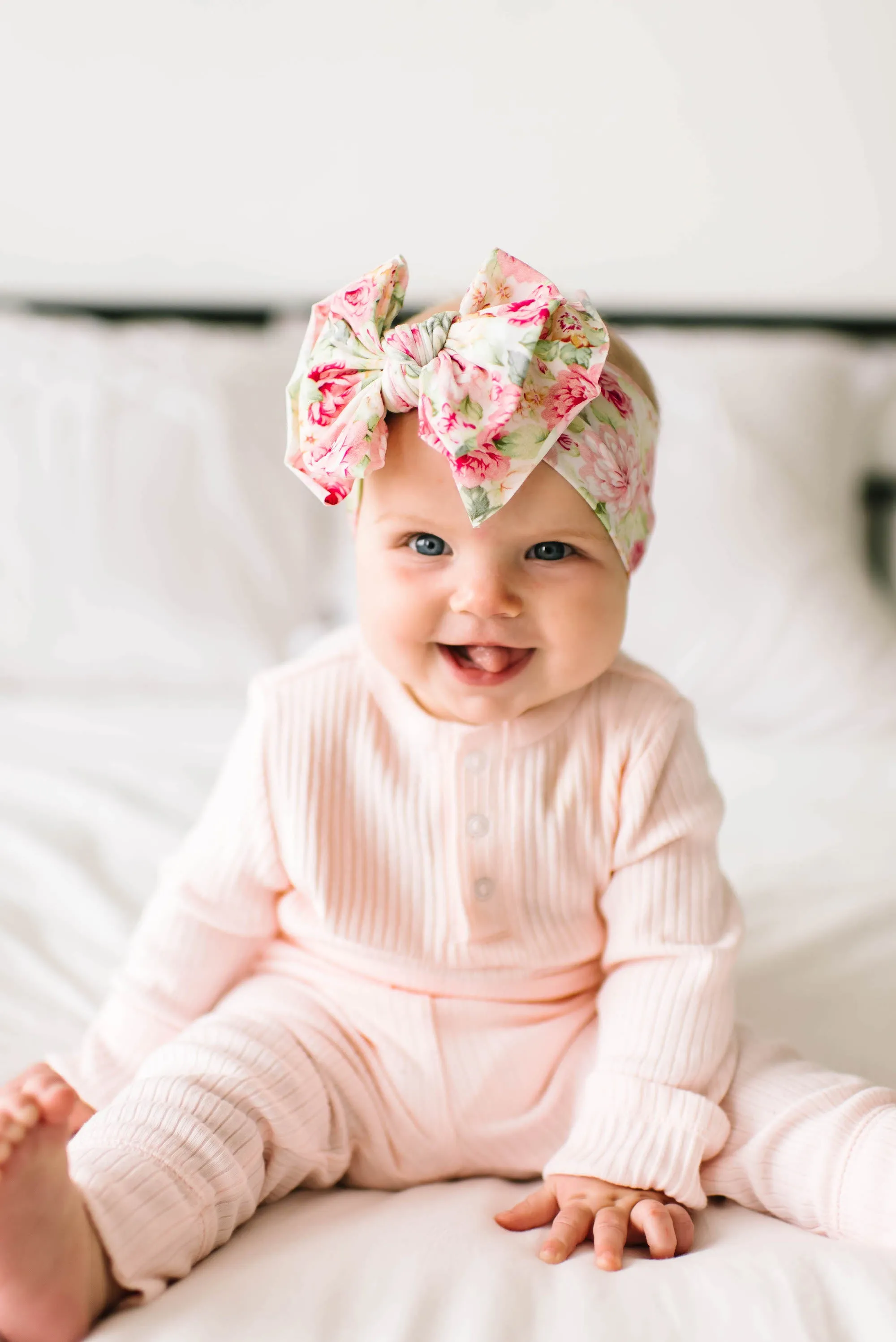 Baby Bling Bed of Roses Printed FAB Headband