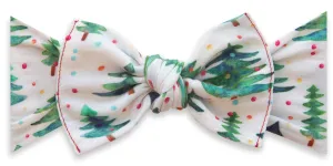 Baby Bling Gumdrop Pine Printed Knot Headband