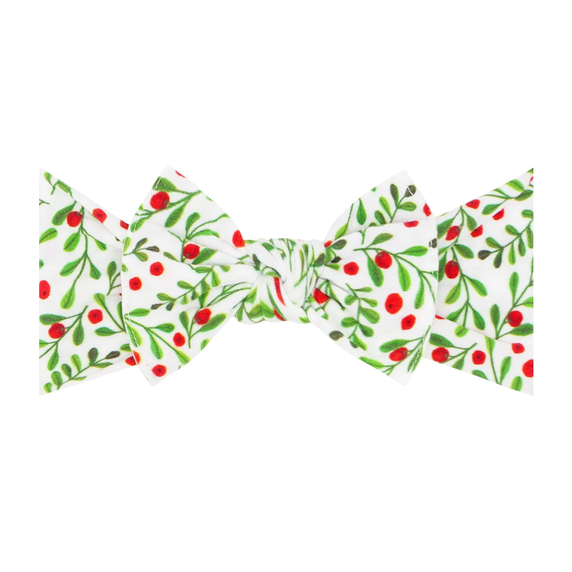 Baby Bling Holiday Printed Knot Headband
