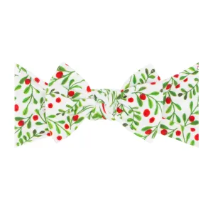 Baby Bling Holiday Printed Knot Headband