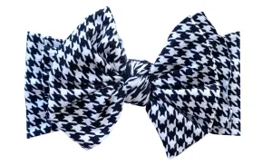 Baby Bling Houndstooth Printed FAB-BOW-LOUS