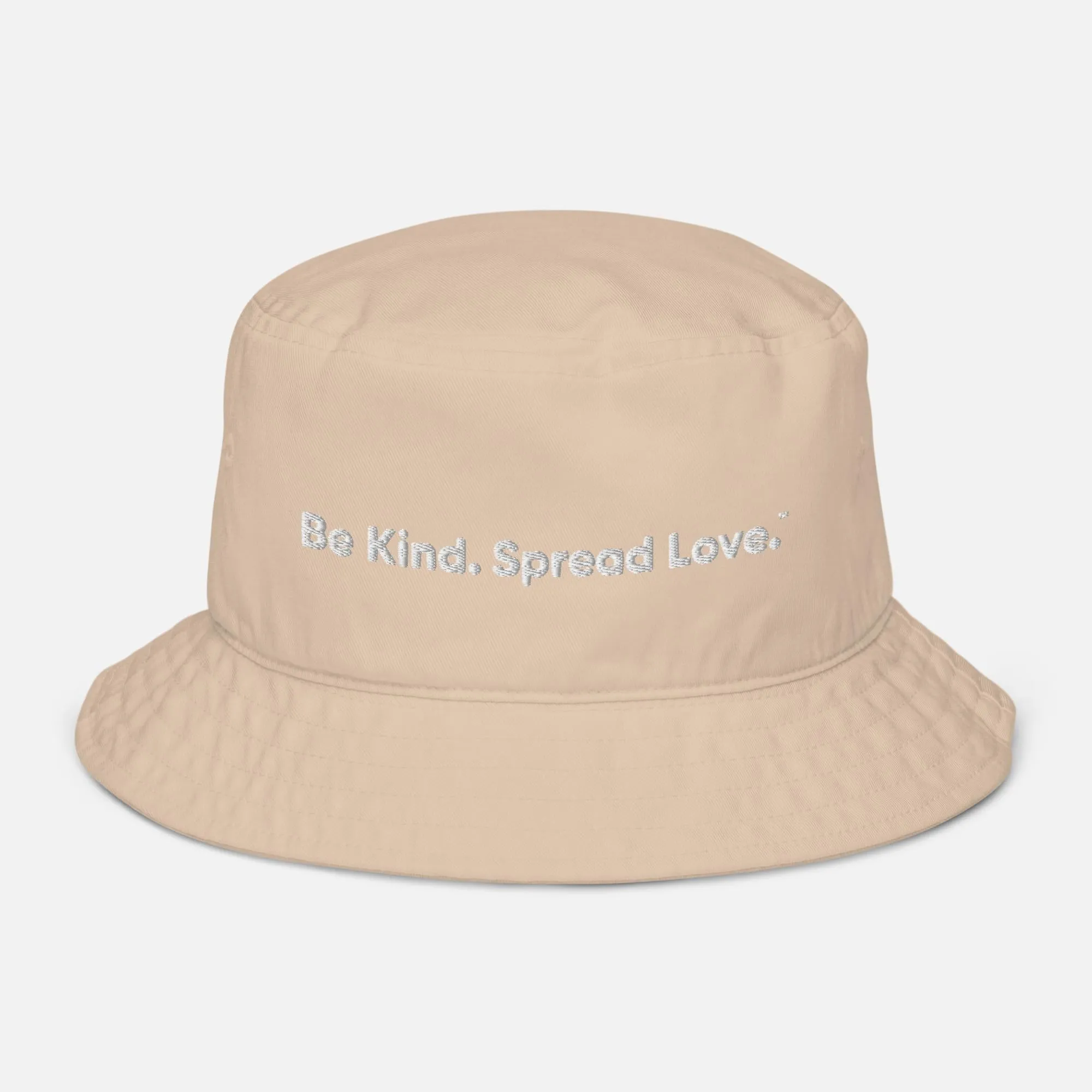 Be Kind. Spread Love.™ - Organic Bucket Hat