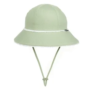 Bedhead Ponytail Bucket Hat - Khaki Ruffle L