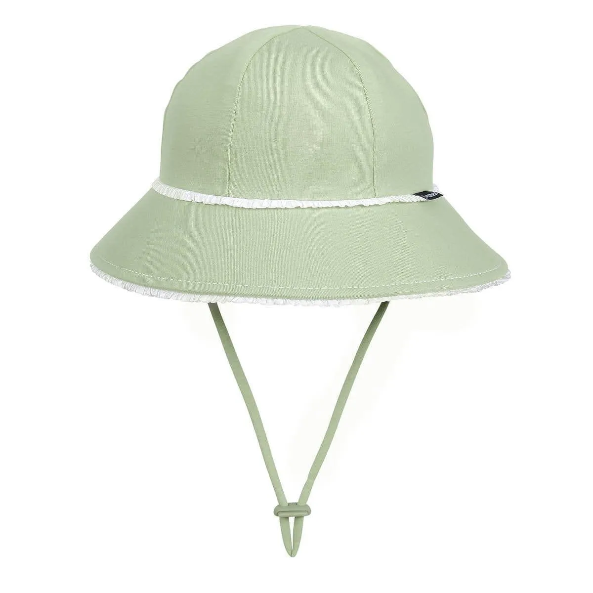 Bedhead Ponytail Bucket Hat - Khaki Ruffle L