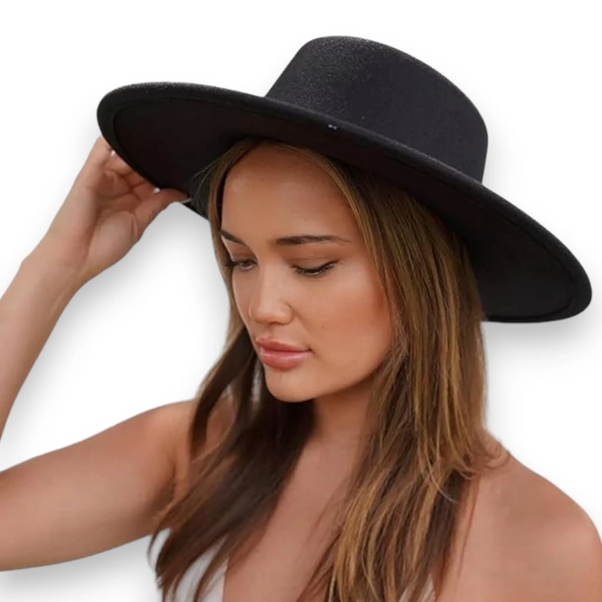 Boater Hats with Wide Brim