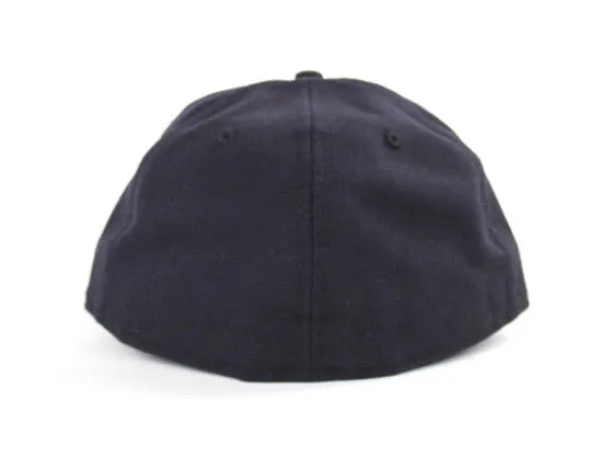 BOSTON CELTICS New Era 59Fifty Fitted Hat (Red Sox Color Way Navy Red Gray Under Brim)