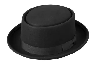 Broner The Orleans Wool Porkpie- Black