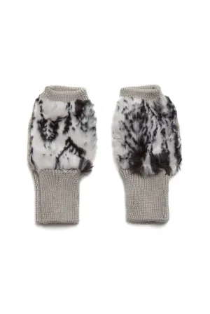 Buffalo Mittens Grey