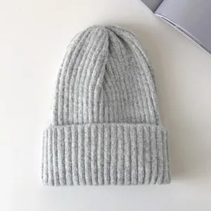 Candy Colors Winter Hat Women Knitted  Soft Trendy