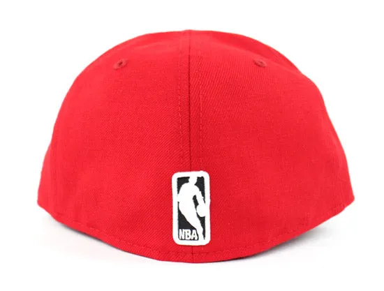 Chicago Bulls New Era 59Fifty Fitted Hat (Red Black Gray Under Brim)