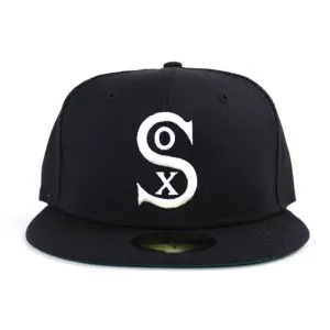 Chicago White Sox 1912-1916 New Era 59Fifty Fitted Hat (Navy Green Under Brim)