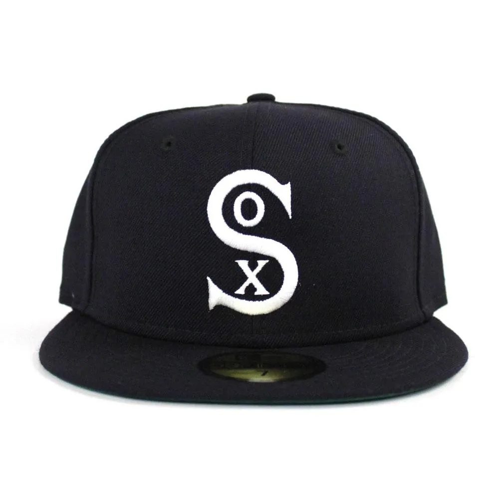 Chicago White Sox 1912-1916 New Era 59Fifty Fitted Hat (Navy Green Under Brim)