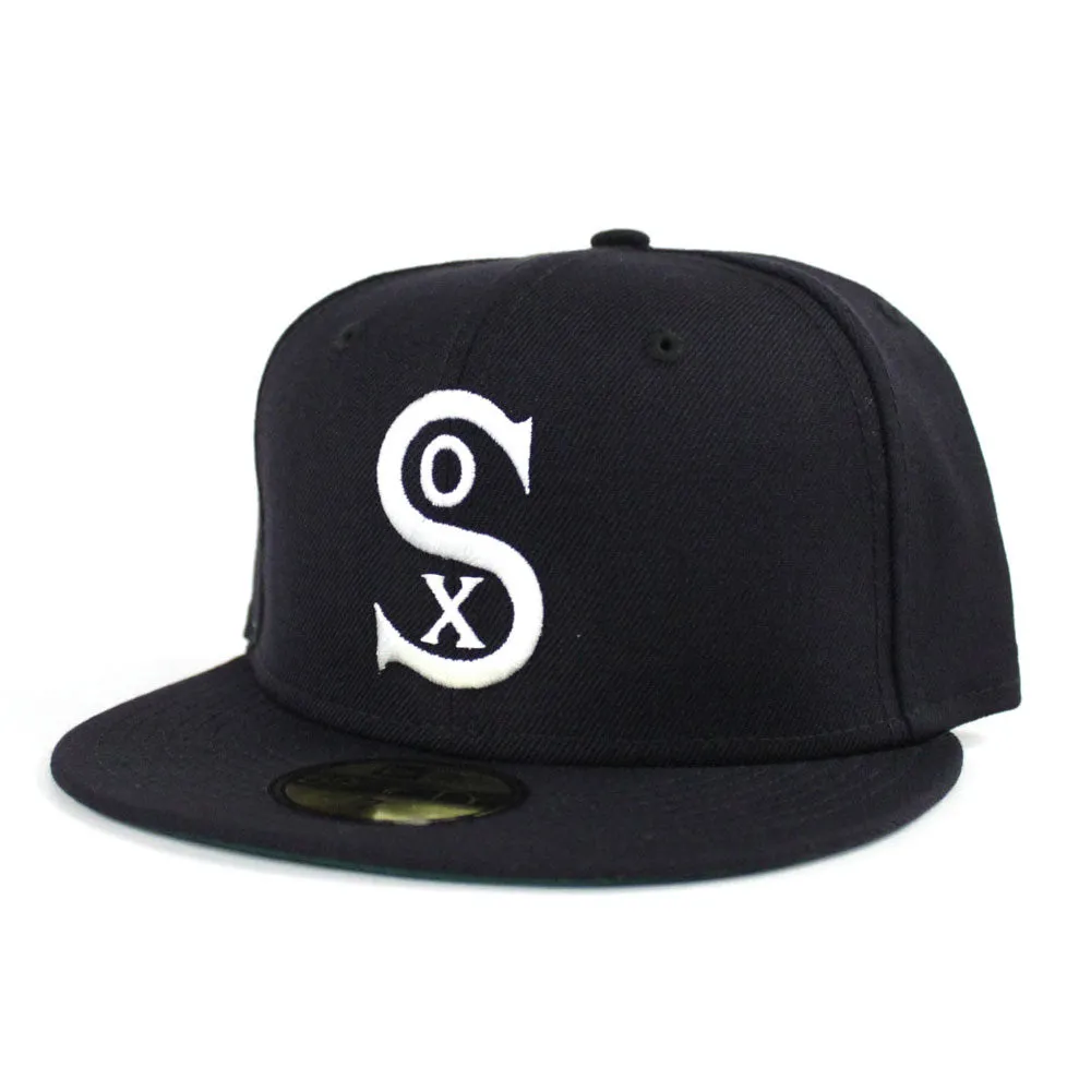 Chicago White Sox 1912-1916 New Era 59Fifty Fitted Hat (Navy Green Under Brim)
