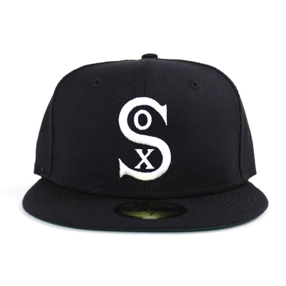 Chicago White Sox 1912-1916 New Era 59Fifty Fitted Hat (Navy Green Under Brim)