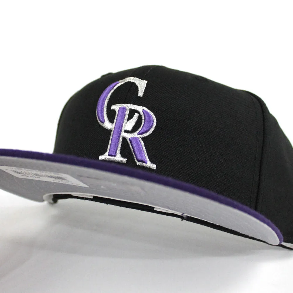 Colorado Rockies 2000-2003 Alt New Era 59Fifty Fitted Hat (Gray Under Brim)