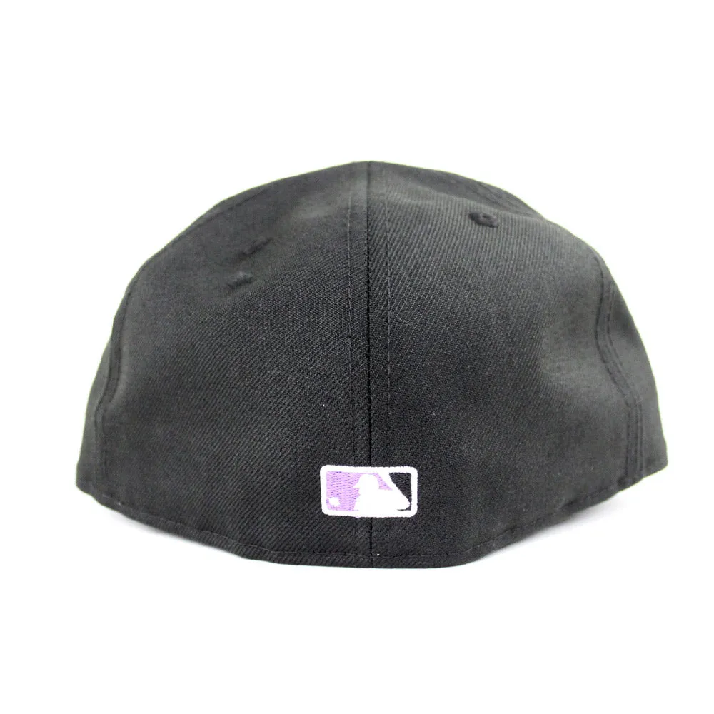 Colorado Rockies 2000-2003 Alt New Era 59Fifty Fitted Hat (Gray Under Brim)