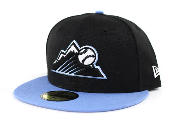 Colorado Rockies New Era 59Fifty Fitted Hat (Air Jordan 6 UNC Gray Under Brim)