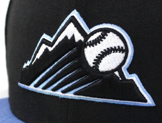 Colorado Rockies New Era 59Fifty Fitted Hat (Air Jordan 6 UNC Gray Under Brim)