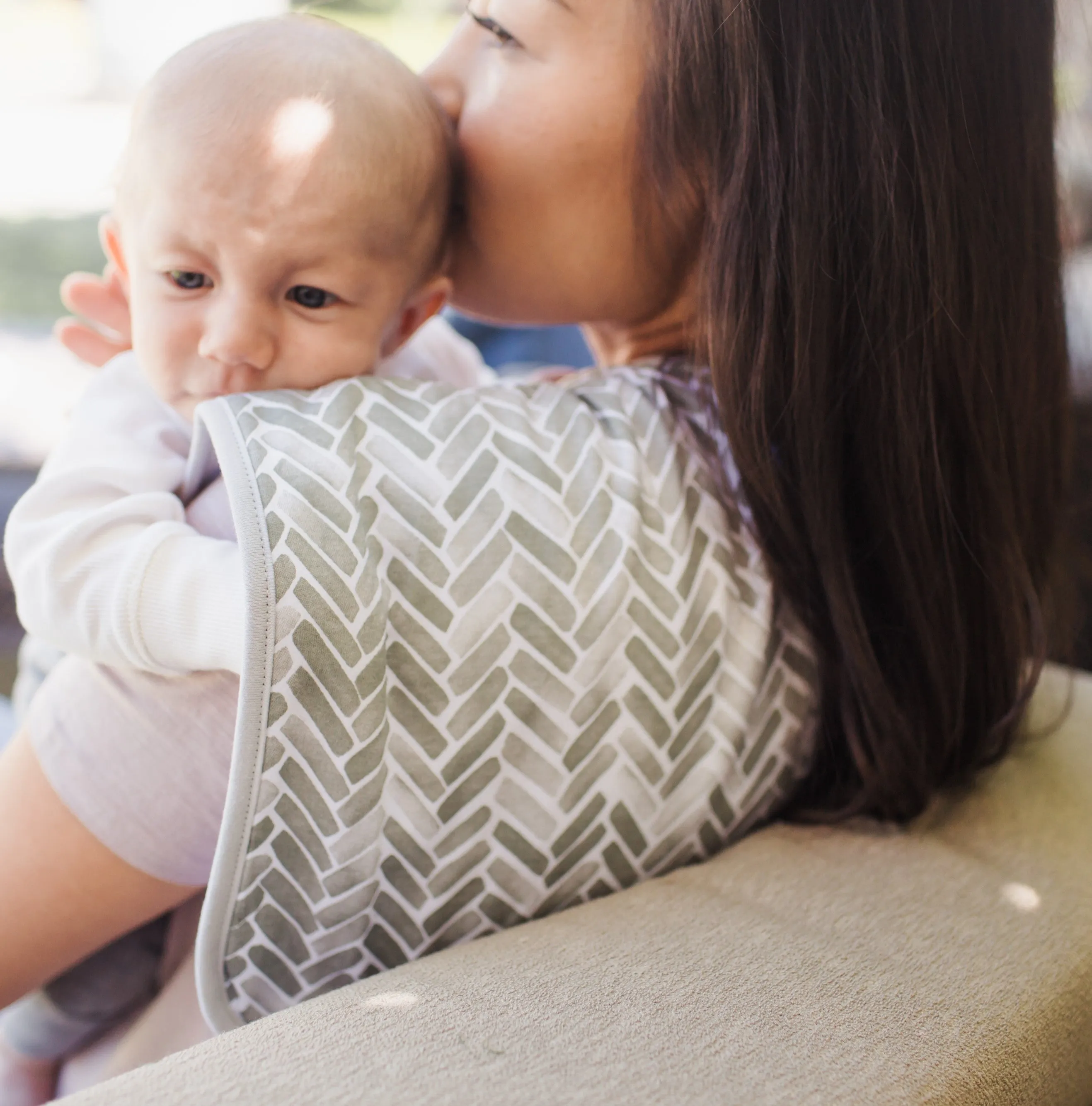 Copper Pearl Alta Premium Burp Cloth Set