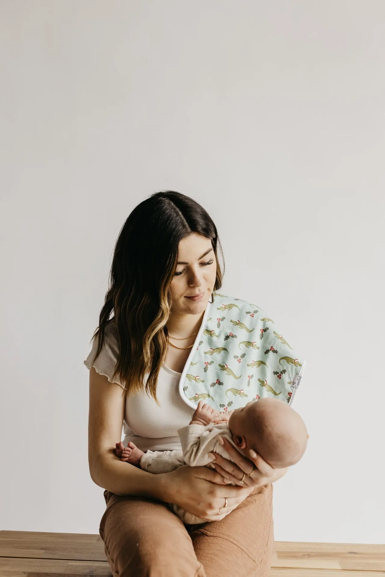 Copper Pearl Polar Premium Burp Cloth Set