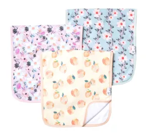 Copper Pearl Single Burp Cloth- Morgan