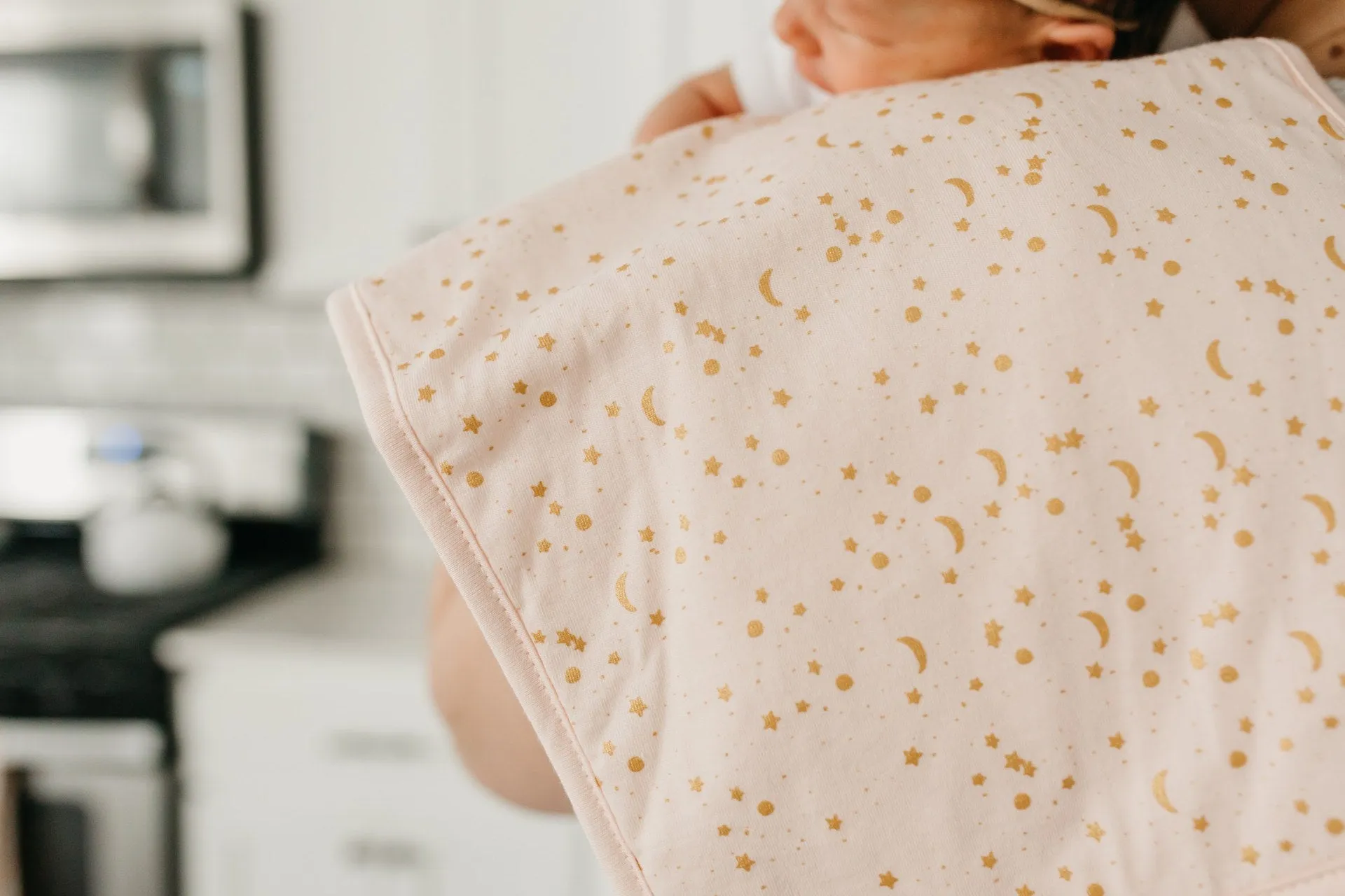 Copper Pearl Whimsy Premium Burp Cloth Set