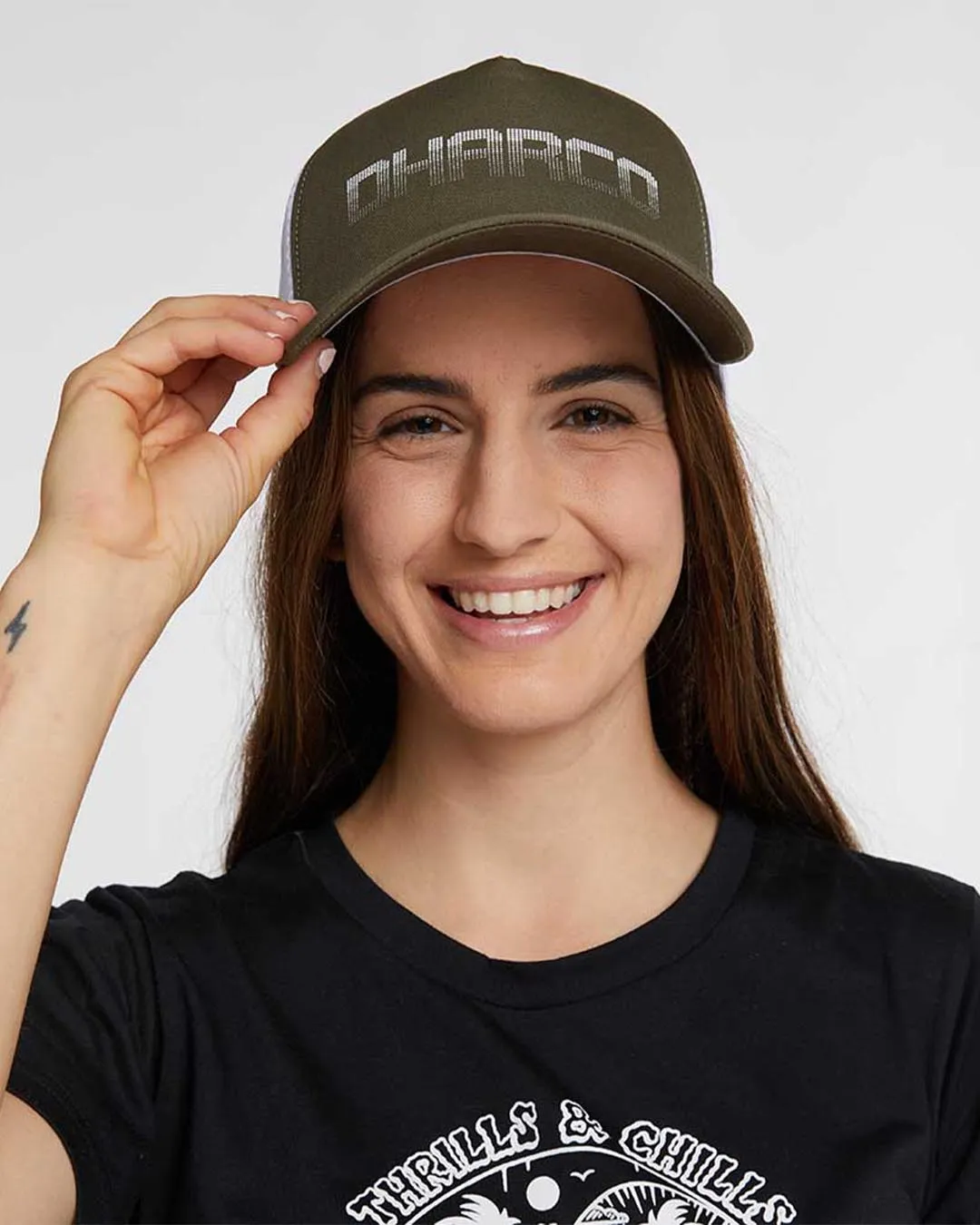 Curved Peak Trucker | Classic Camo