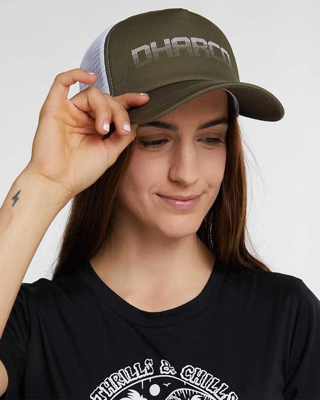 Curved Peak Trucker | Classic Camo