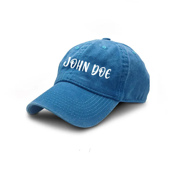 Custom Baseball Hat Custom Embroidered Hats with Text