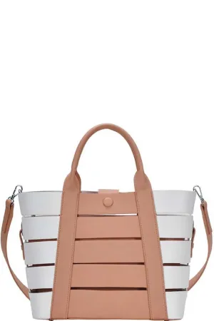 CUT-OUT BUCKET BAG
