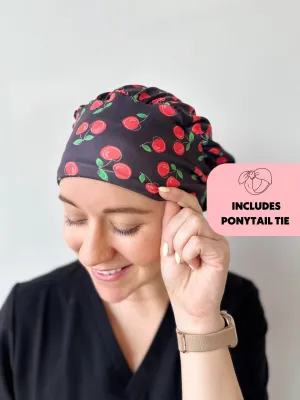DuoStyle Scrub Hat - Cherries