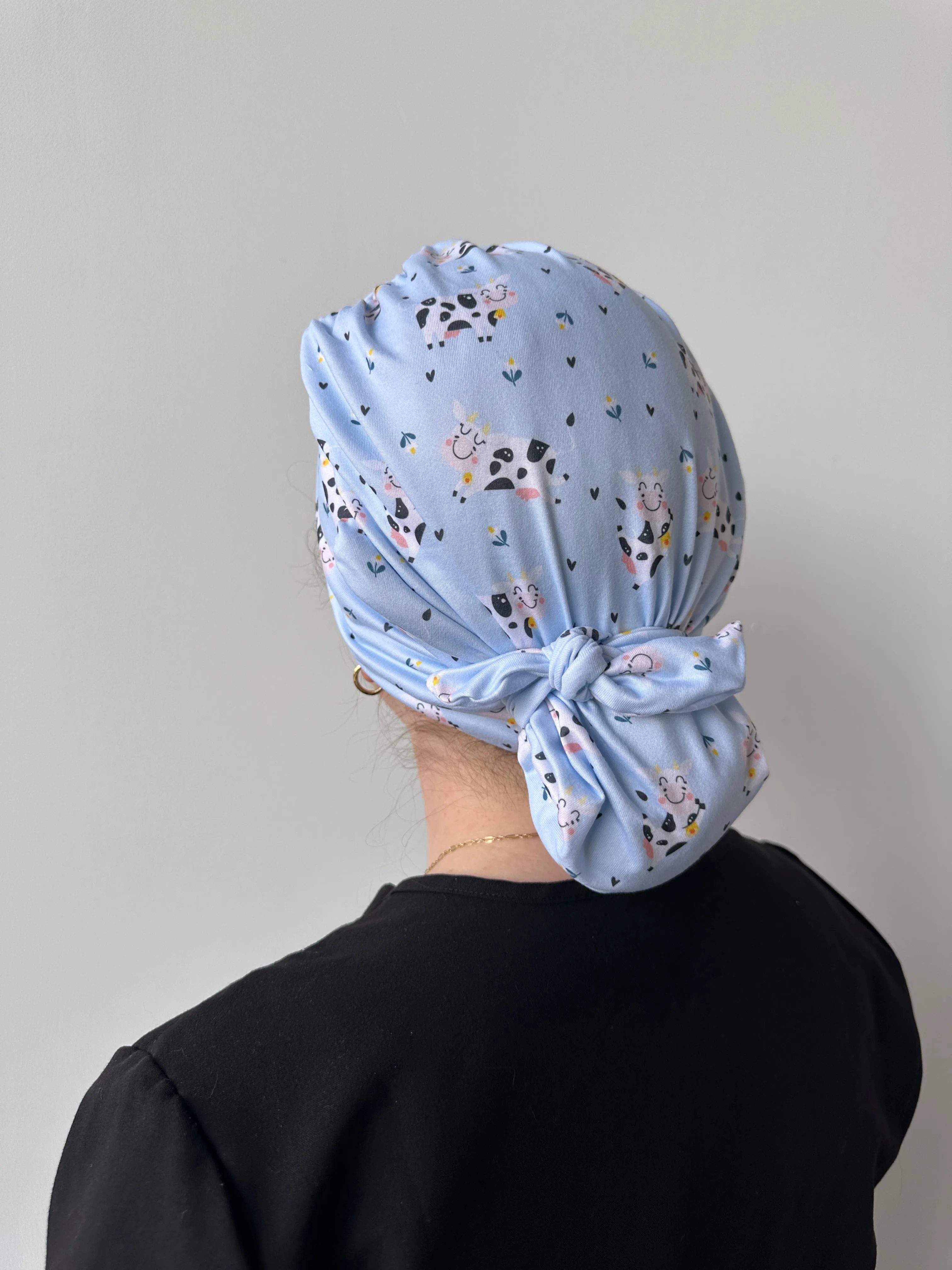DuoStyle Scrub Hat - Spotted Cow