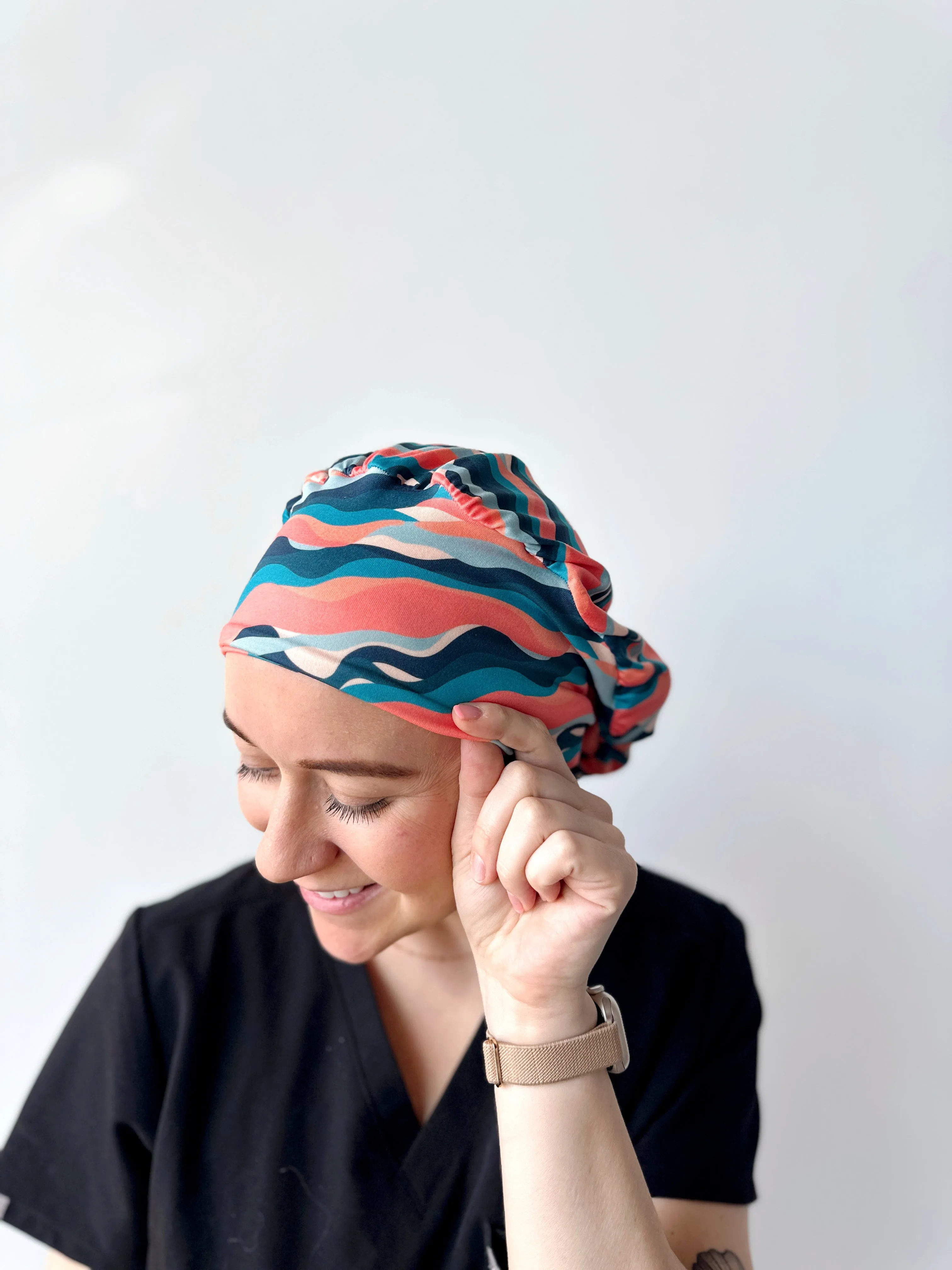 DuoStyle Scrub Hat - Sunset