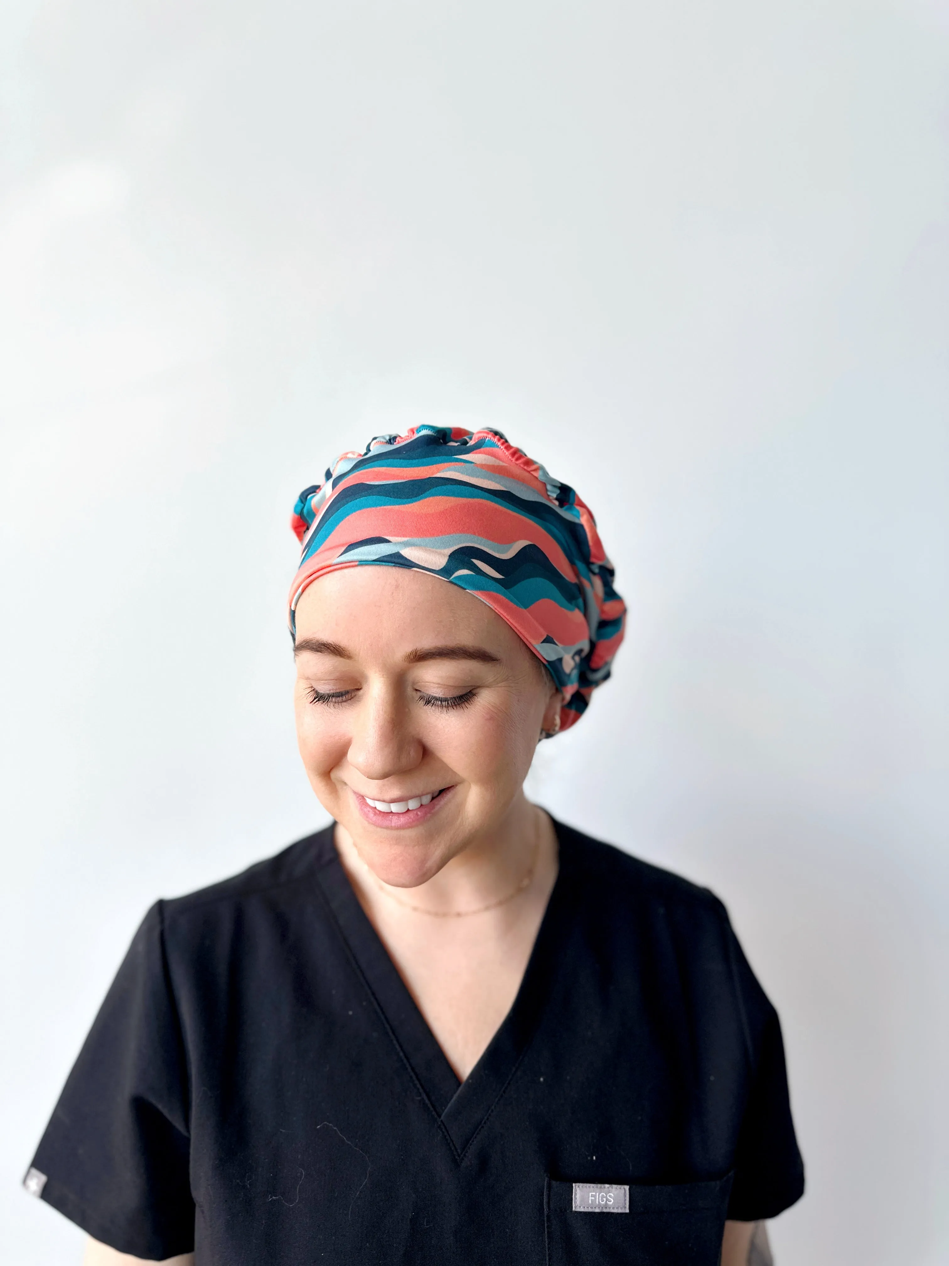 DuoStyle Scrub Hat - Sunset